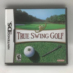 True Swing Golf-2006 Nintendo DS Game-Case, Inserts-TESTED - Picture 1 of 4
