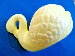 Cerámica artística vintage de 5" 🍃🌼Cisne amarillo🌼🍃¡Bonita maceta! - Imagen 1 de 9