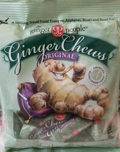 (2) Pck. Trader Joe’s The Ginger People ORIGINAL Ginger Chews 5oz. Jeweils - Bild 1 von 5