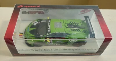 Spark 1/43 Lamborghini Huracan GT3 EVO 2 #58 Grasser Racing 24h Spa 2023 (SB736) Foto 1 de 3