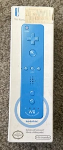 Nintendo Wii Remote Plus Blue OEM Controller Built-In Motion Sensor New - Picture 1 of 6