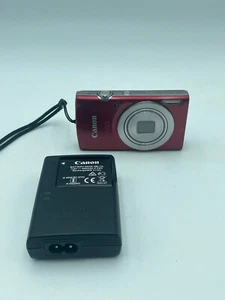 Canon IXUS 185 Rot Kompakte Digitalkamera 20 MP Kratzer auf Linse - Bild 1 von 6
