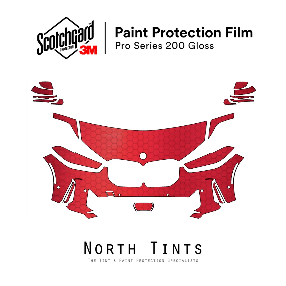 BMW X5 2024-2026 Serie 3M Pro Película de Protección de Pintura Precortada Sujetador Transparente Protector PPF Foto 1 de 4