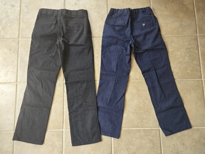 Lote de 2 pantalones de vestir Chaps talla 12 para niños Foto 1 de 2