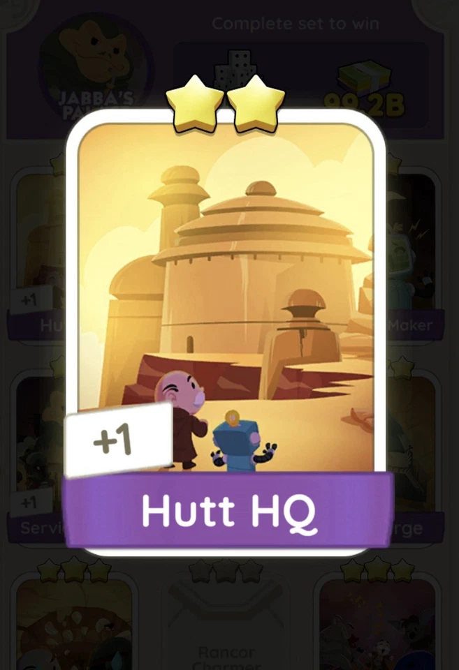 Hutt HQ - Monoply Go Sticker - Image 1 of 1