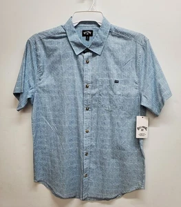 BILLABONG Herren SUNDAYS MINI SS Woven Shirt - CTL2 - Medium - Neu mit Etikett - Bild 1 von 4