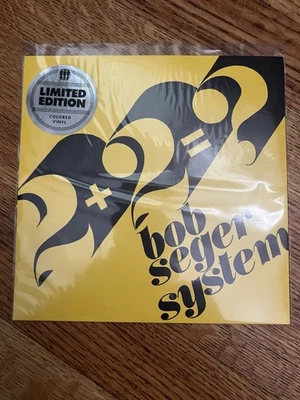 BOB SEGER SYSTEM 2+2=? and IVORY Yellow Vinyl edition 2017 45 RPM MINT NEW Foto 1 de 3