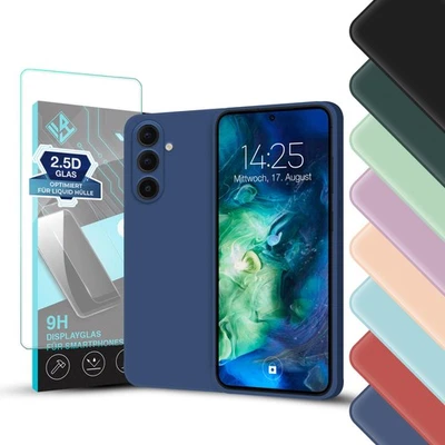 LIQUID SILIKONHÜLLE FÜR SAMSUNG GALAXY A36 5G Handy Hülle für Samsung Galaxy A17 A56 A36 A26 A35 A25 A16 A15 A14 5G A05s Case