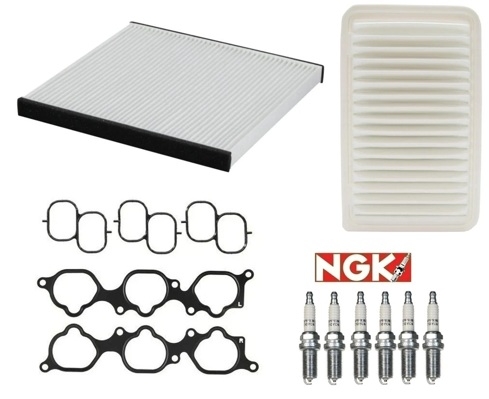 Для 2007-2010 TOYOTA SIENNA V6 ТЮНИНГ-КОМПЛЕКТ OEM СВЕЧИ ЗАЖИГАНИЯ ВОЗДУШНЫЕ И САЛОННЫЕ ФИЛЬТРЫ - Изображение 1 из 4