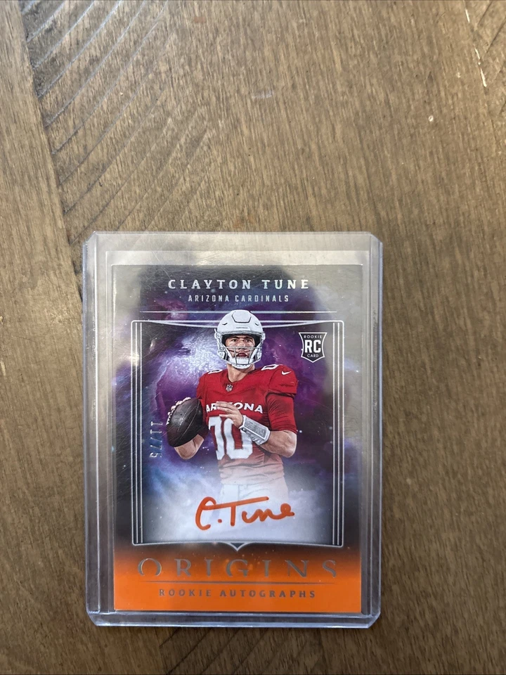 2023 Panini Origins - Rookie Autographs Clayton Tune #RACTU Orange /75 (AU, RC) - Image 1 of 4