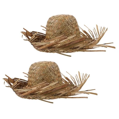  2 Pcs Cappellino Estivo Cappello Da Sole Parasole Di Protezione Solare - Immagine 1 di 4