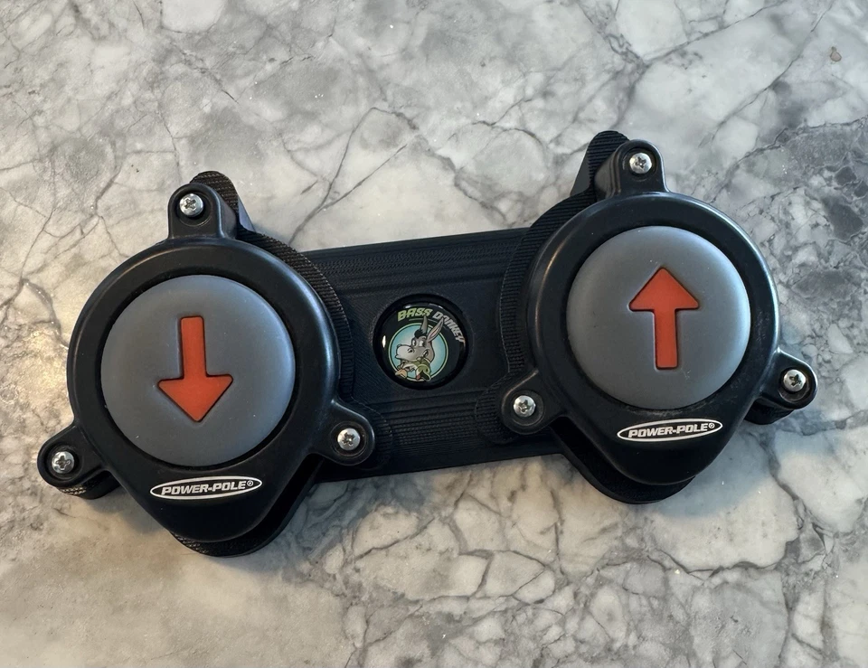 Power Pole Stomp Switch Angled Dual Wedge by Bass Donkey