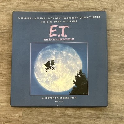 E.T. S/Edition Michael Jackson John  Williams 1982 MCA70000 Booklet LP - Image 1 of 4