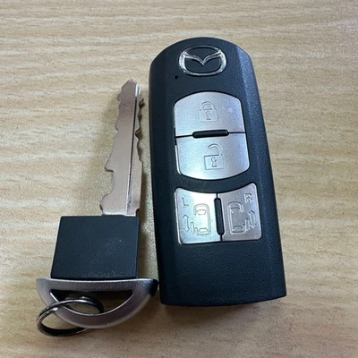 Used OEM Mazda 4-Button Smart Key MPV Premacy Biante Lafesta JDM Remote Foto 1 de 2