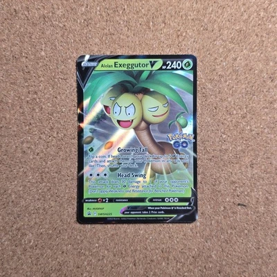 Alolan Exeggutor V SWSH225 SWSH: Sword & Shield Promo Cards Holo *PB - Image 1 of 2