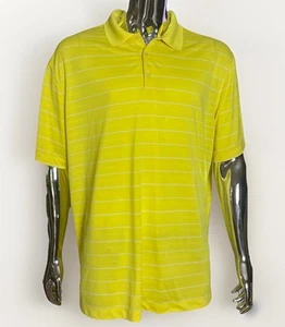 Nike Golf Dri-Fit Polo Yellow Men's XL - Picture 1 of 10