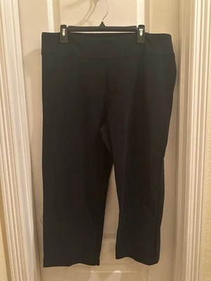 Boston правильный женщин прямой натяжной платье брюки XL короткий черный нейлон эластичной - Изображение 1 из 4