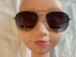 Hang Ten Htt01A-A Sonnenbrille Pilotenbrille goldfarben 50-14 135 mm RAHMEN - Bild 1 von 11