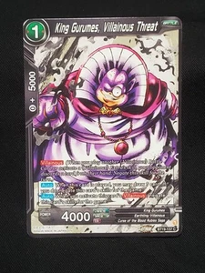 DBSCG BT19-137 C King Gurumes, Villainous Threat - Picture 1 of 2