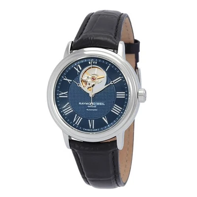 Reloj para hombre Raymond Weil Maestro automático esfera azul 2827-STC-00508 Foto 1 de 3