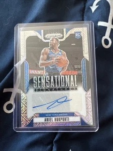Prizm Ariel Hukporti RC 2024 Sensational Signatures automático - Mojo/25 - Imagen 1 de 2