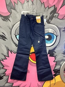 Vintage 1970’s NWT Levi’s Bell Bottoms White Tab Flare Navy WAIST 29 LENGTH 32 - Picture 1 of 10