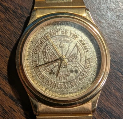 Vintage Helbros Army Watch- US Army Seal - Image 1 of 3