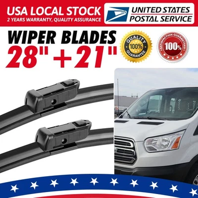 Limpiaparabrisas apto para Ford Transit-250 2015-2019 28"+21" Foto 1 de 4