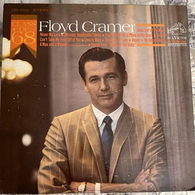 1968 LP Floyd Cramer "Class of '68" RCA Victor Stereo LSP-4025 - Image 1 of 2