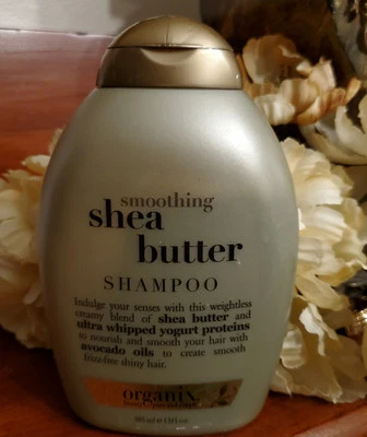 Nuevo champú suavizante de manteca de karité Organix 13 oz OGX difícil de encontrar b Foto 1 de 2