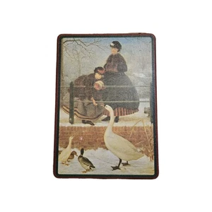 HOUSE of LLOYD TURN OF THE CENTURY 12" Metal Tin Box 1992 Vintage CHRISTMAS  - Picture 1 of 3