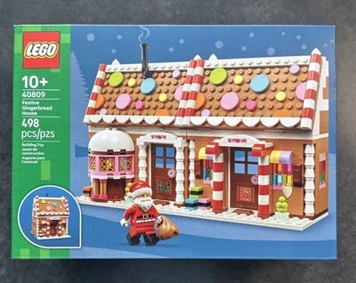 Lego 40809 Festivo Pan de Jengibre Casa Santa Navidad 498 piezas ¡Sellado! ¡Se envía ahora! Foto 1 de 2