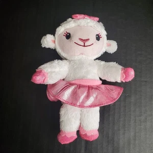 TY Disney Doc McStuffins LAMBIE 7" Ballerina Ballet Lamb Plush Lamb Chops - Picture 1 of 6