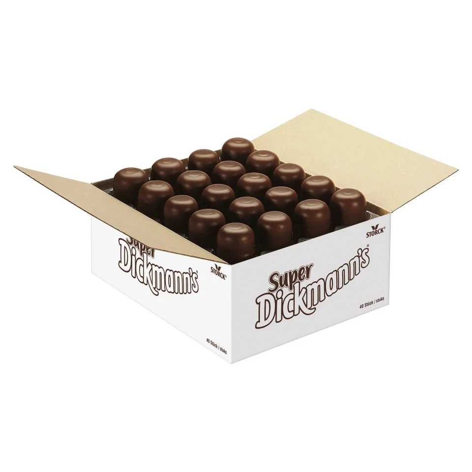 SPECIALS Storck Super Dickmann's Baci di Schiuma al Cioccolato 40 Pezzi Scatola 1120g