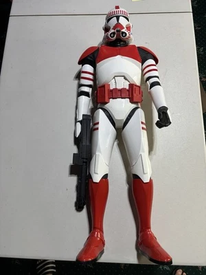 Figura Jakks Pacific Star Wars Clone Shock Trooper tamaño gigante 31" pulgadas Foto 1 de 4