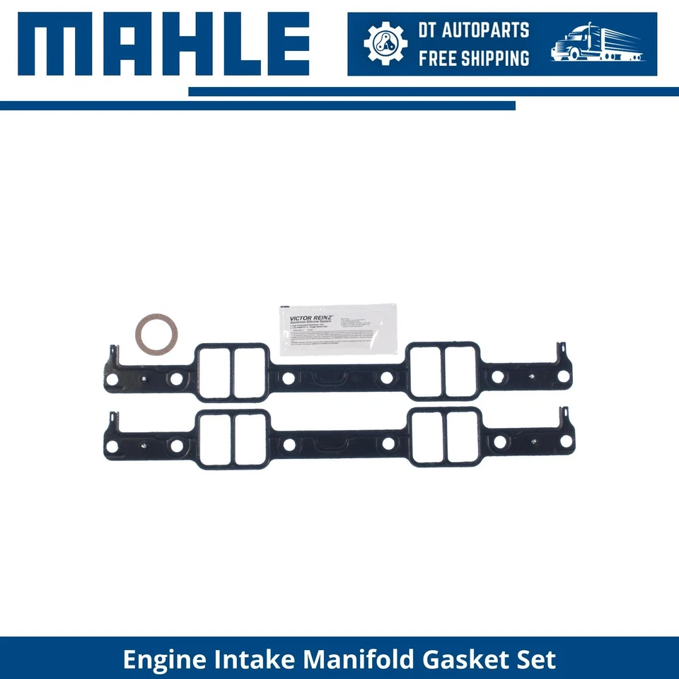 For 1992-1995 Chevrolet Corvette 5.7L V8 Engine Intake Manifold Gasket Set Mahle Foto 1 de 3