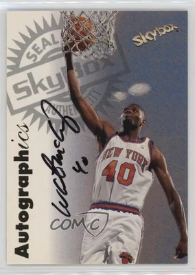 1997-98 Skybox Premium Autographics Walter McCarty Auto - Image 1 of 2