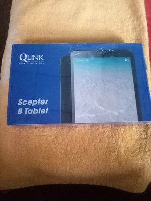 QLINK Wireless 16GB Wi-Fi 1GB RAM Android 11 (Go Edition) Scepter 8 Tablet - NIB - Image 1 of 2