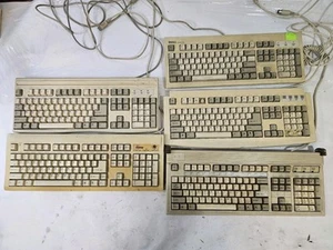 Lot of 5 Vintage Keyboard, FK-2001, Dell, Mitsumi and More! - Picture 1 of 17