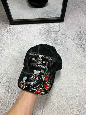 Vintage Y2K Ed Hardy Cristian Audigier Streetwear Hat Cap - Image 1 of 4