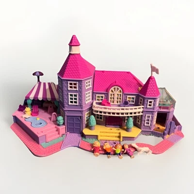 Vintage | Bluebird - Polly Pocket 1994 Pollyville Light Up Magical Mansion Set - Image 1 of 4