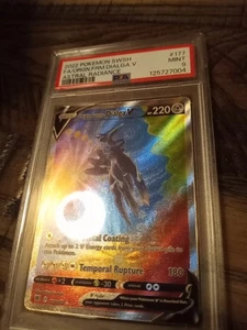 2022 Pokémon Astral Radiance Origin Forme Dialga V 177/189 PSA 9 - Picture 1 of 3