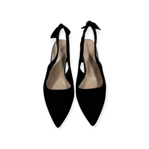 Jimmy Choo Black Women Suede  Slingback Formal All Seasons Heels Size US 7 - Bild 1 von 8