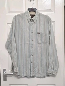 Marlboro Classics Shirt L – 100% Cotton, Made in Italy, Striped, Long Sleeve - Picture 1 of 9