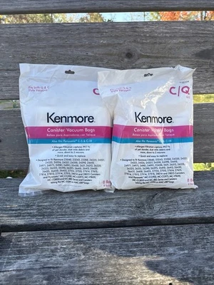 50104 Kenmore Vacuum Bag Type C and Q 15 Pack Genuine - Image 1 of 4
