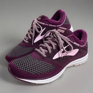 Brooks Revel Women's Size 9 Athletic Purple Plum Pink #1202491B598 Running Shoes - Picture 1 of 6