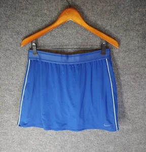 Nike Dri-Fit Athletic Skort Women's Size Large Blue Pull On - Picture 1 of 10
