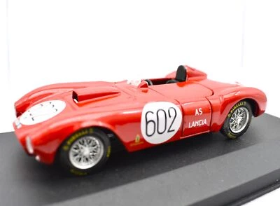 Modellino auto rally scala 1:43 Lancia D24 Brumm diecast modellismo statico red - Immagine 1 di 4