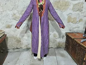 Antico costume da donna turco ottomano in seta, abito tribale anatolico - Foto 1 di 13