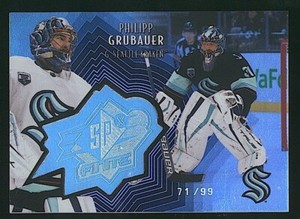 2021-22 UD Extended Series PHILLIPP GRUBAUER #SF-40 SPX Finite Spectrum 71/99